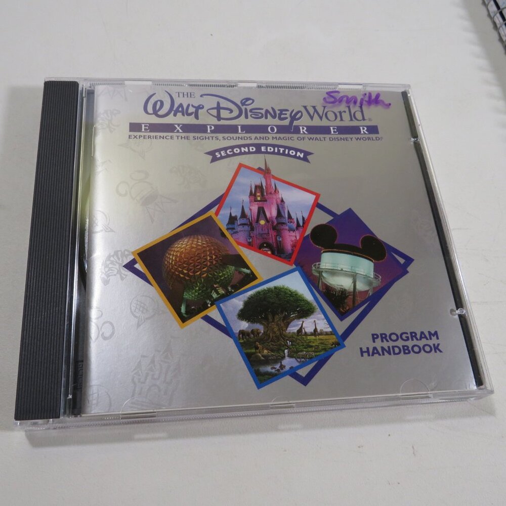 Walt Disney World EXPLORER  Computer Game OUT OF DATE SOFTWARE